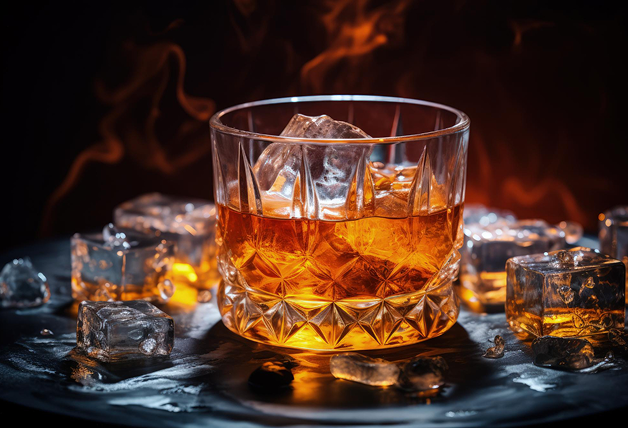 Premium drink presentation
